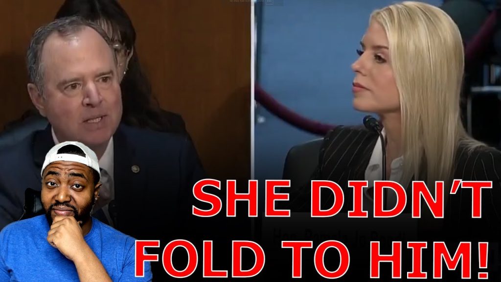 Trump AG Pam Bondi CALMLY DISMANTLES DERANGED Adam Schiff Raging Over Her Locking Up Liz Cheney Trump AG Pam Bondi CALMLY DISMANTLES DERANGED Adam Schiff Raging Over Her Locking Up Liz Cheney