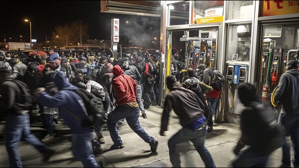 Desperate NYC Gang Raids 7 Gas Stations… In a Row Desperate NYC Gang Raids 7 Gas Stations… In a Row