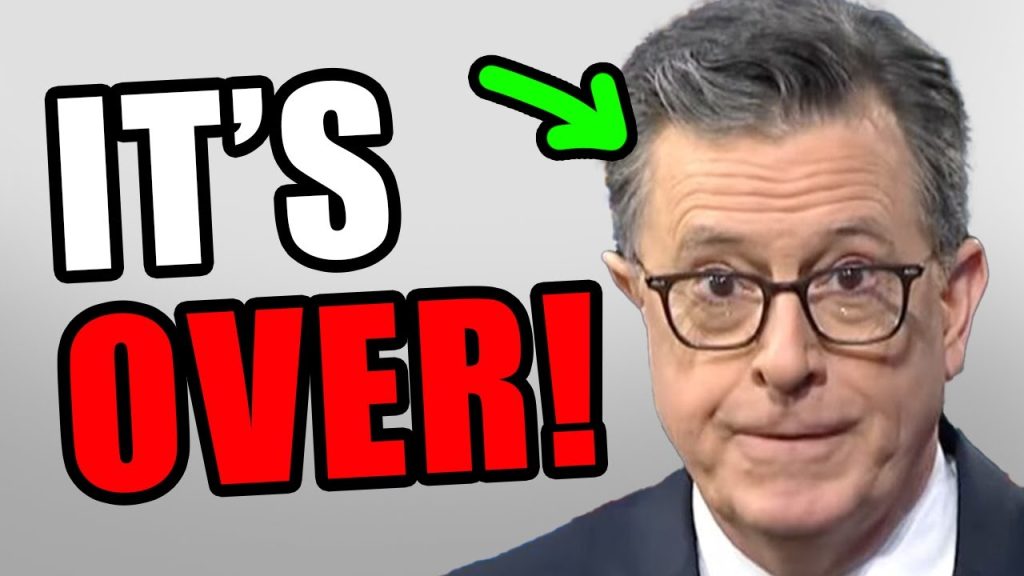 The Stephen Colbert era is officially OVER!!
