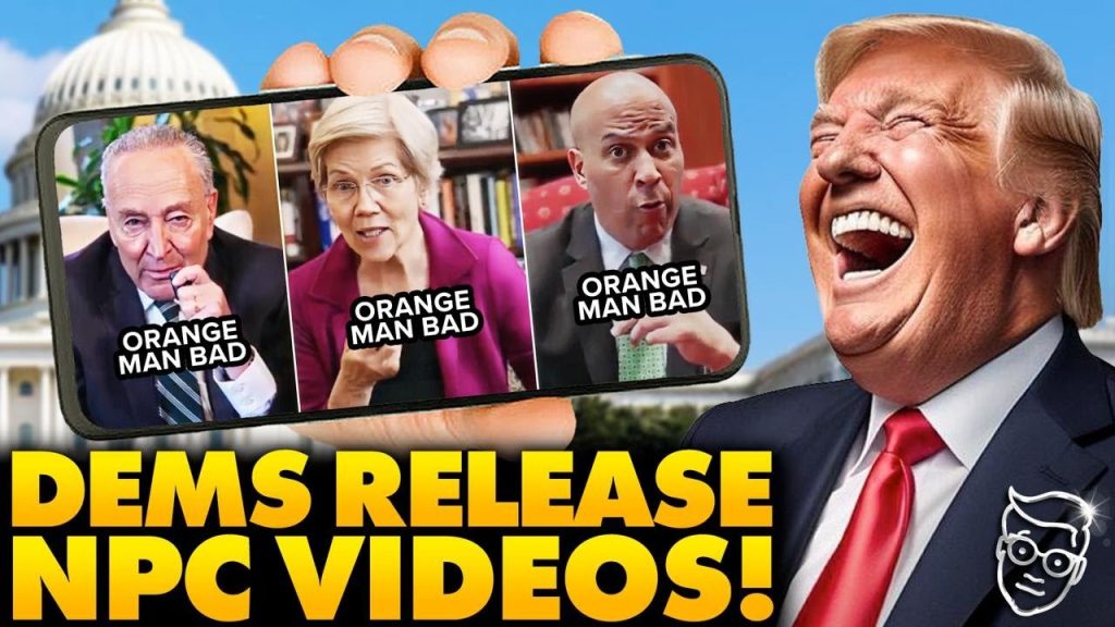 DOZENS of Democrats CAUGHT Recording IDENTICAL SCRIPTED Videos Ahead of Trump Speech | ‘NPCs!’