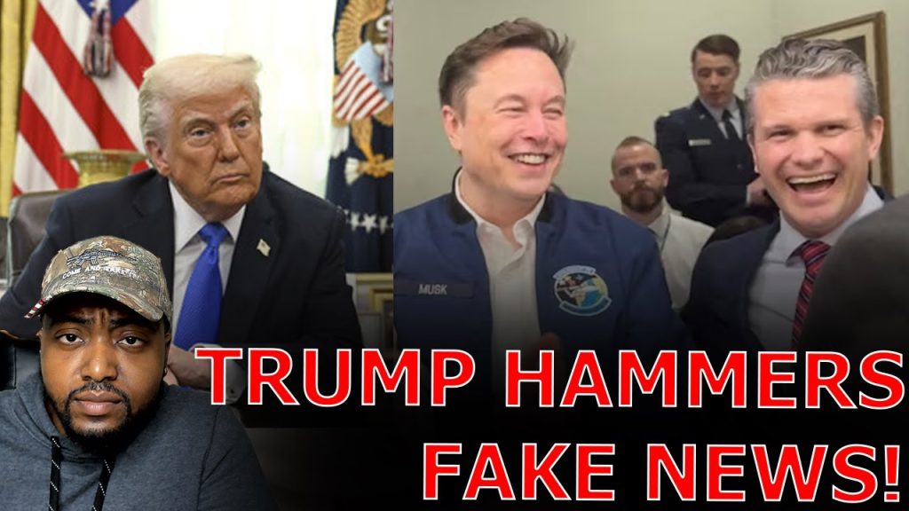 Trump GOES OFF ON Liberal Media Reporters FREAKING OUT Over Elon Musk & DOGE Working With Pentagon!