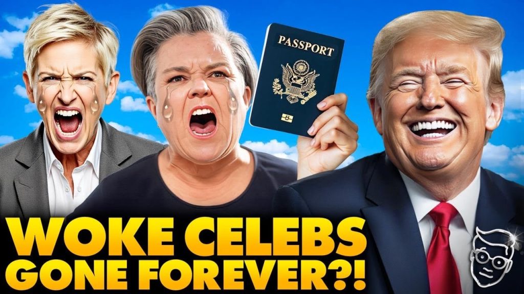 TRUMP CURSE: Rosie and Ellen MISERABLE After Fleeing U.S., Post Sobbing, TEAR FILLED Videos Online