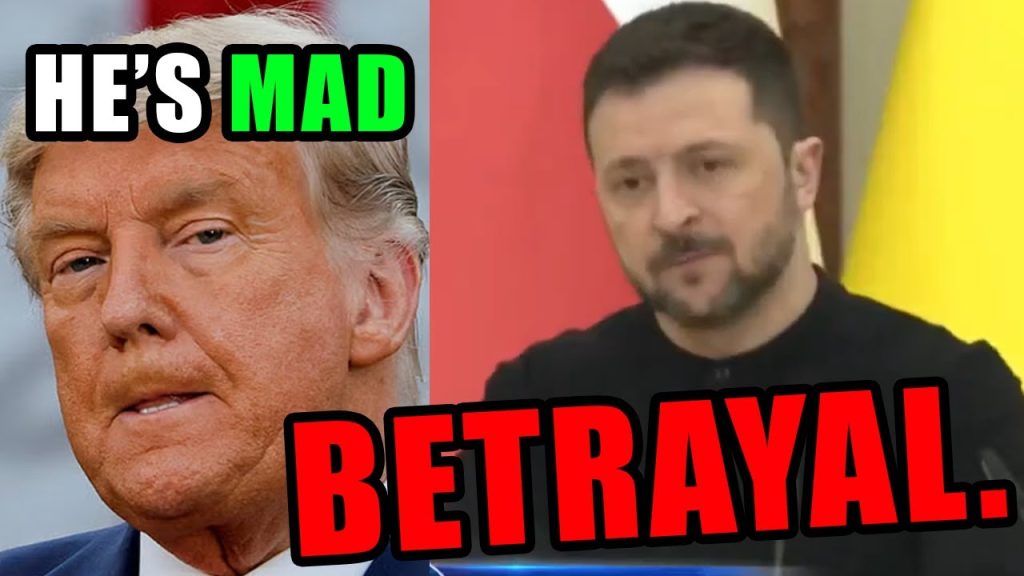 Trump is FURIOUS as Zelenskyy rejects peace…..
