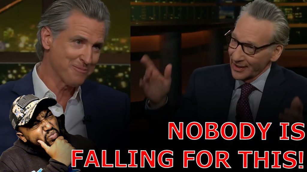Bill Maher CALLS OUT Gavin Newsom To His FACE On FAKE Moderate Transformation To Run For President!