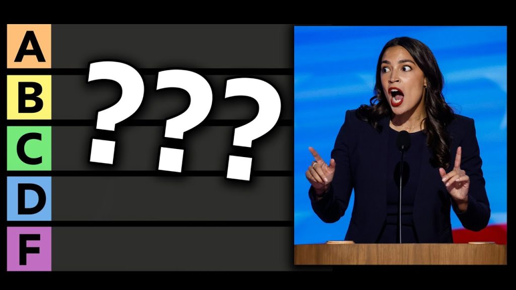A DEMOCRAT TIER LIST: (2025 VERSION)