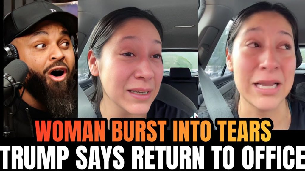 GOVT Employee BURST into Tears Because Trump MAKING Her RETURN to Office NO MORE WORKING from HOME!