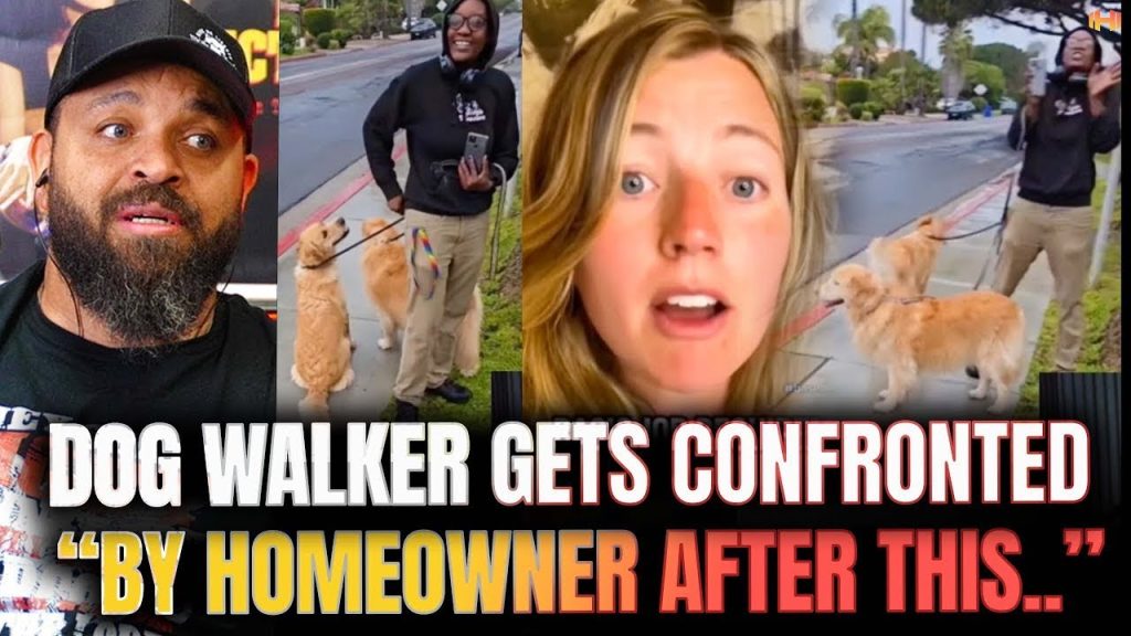 Black Woman Refuses to pick up Dog’s poop in woman’s yard THEN THIS HAPPENS!