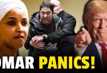 Ilhan Omar CAUGHT STAGING “Attack” As Trump Drops HUGE UPDATE Into Fraud Investigation Ilhan Omar CAUGHT STAGING "Attack" As Trump Drops HUGE UPDATE Into Fraud Investigation