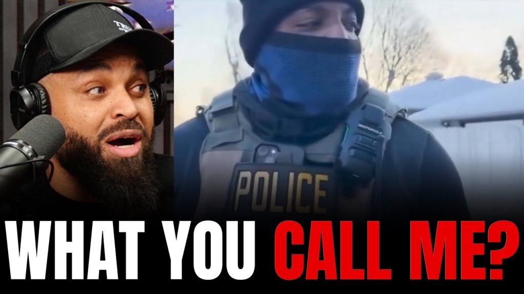 White Protesters Get in Black ICE Agent’s Face What Happens Next Is Wild