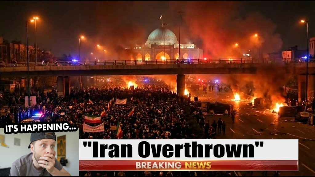 TEHRAN IN FLAMES… Ayatollah FLEES as Trump Tells Protesters “STRIKES IMMINENT”