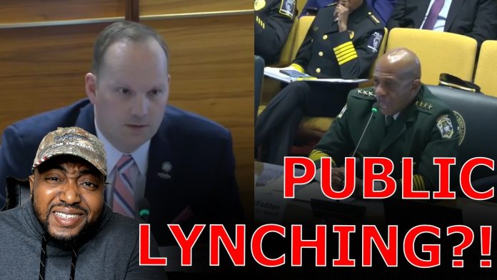 WOKE BLACK Sheriff DECLARES PUBLIC LYNCHING After Republican Humiliates Him With Simple Questions!