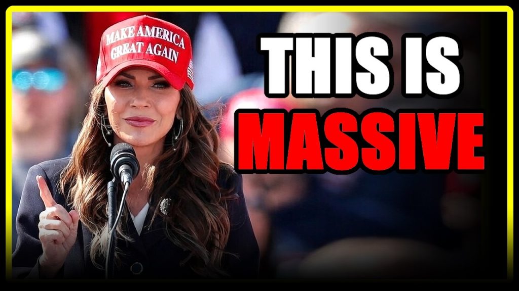 Noem’s ,000,000,000 BOMBSHELL.