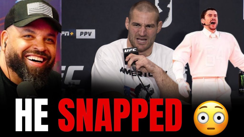 UFC Sean Strickland UNLEASHES on Reporter Over Bad Bunny