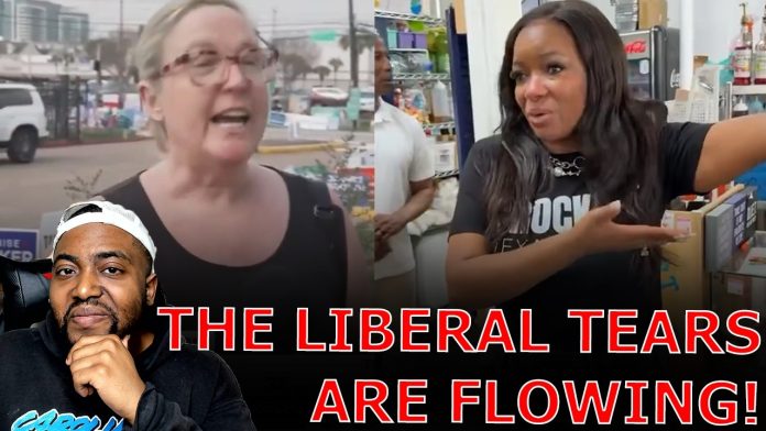 White Liberal Woman BREAKS DOWN IN TEARS Live On CNN After Refusing To Vote For Ghetto Democrat!