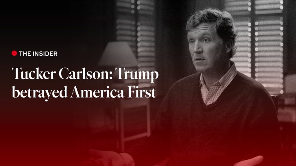 Tucker Carlson on whether Trump betrayed America First over the Iran war | The Economist Tucker Carlson on whether Trump betrayed America First over the Iran war | The Economist