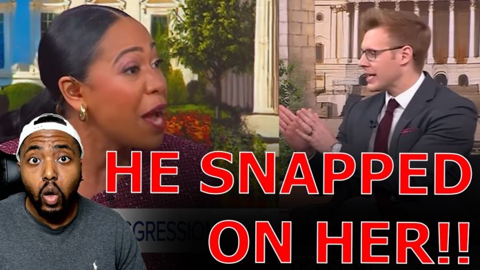 Robby Soave GOES OFF On ANNOYING Liberal Black Woman Making Emotional Trump Deranged Arguments!