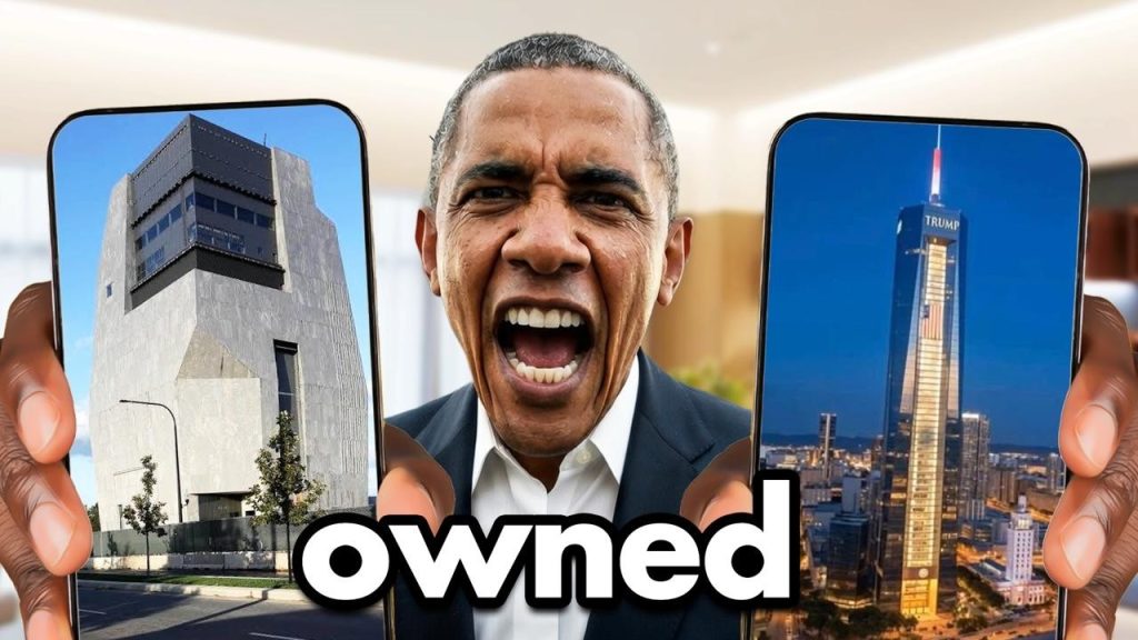 Trump Unveils Epic Presidential Library SKYSCRAPER, The Internet is ROASTING Obama’s Trash Can