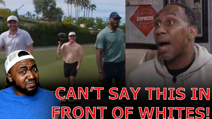 Stephen A Smith LOSES HIS MIND Over Lebron James Trashing Liberal Black City In Front Of White Guys!