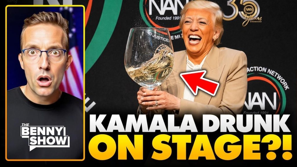 CRINGE: Drunk Kamala Harris Just Did A Trump Impression LIVE On Stage — Crowd Gasps…