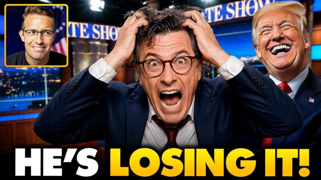 Colbert LOSES It In Final Humiliating On-Air Act | YIKES
